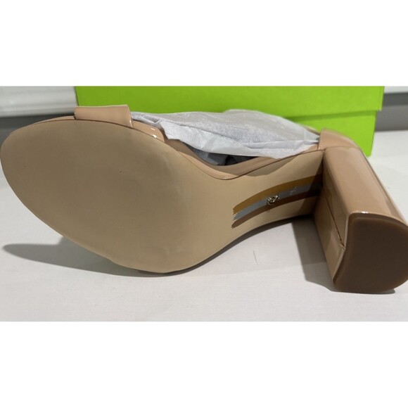 Sam Edelman Women's Yaro Block Heel Sandals Beige Size US9.5 - Picture 7 of 9